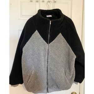 Oversized teddy coat. Brand new